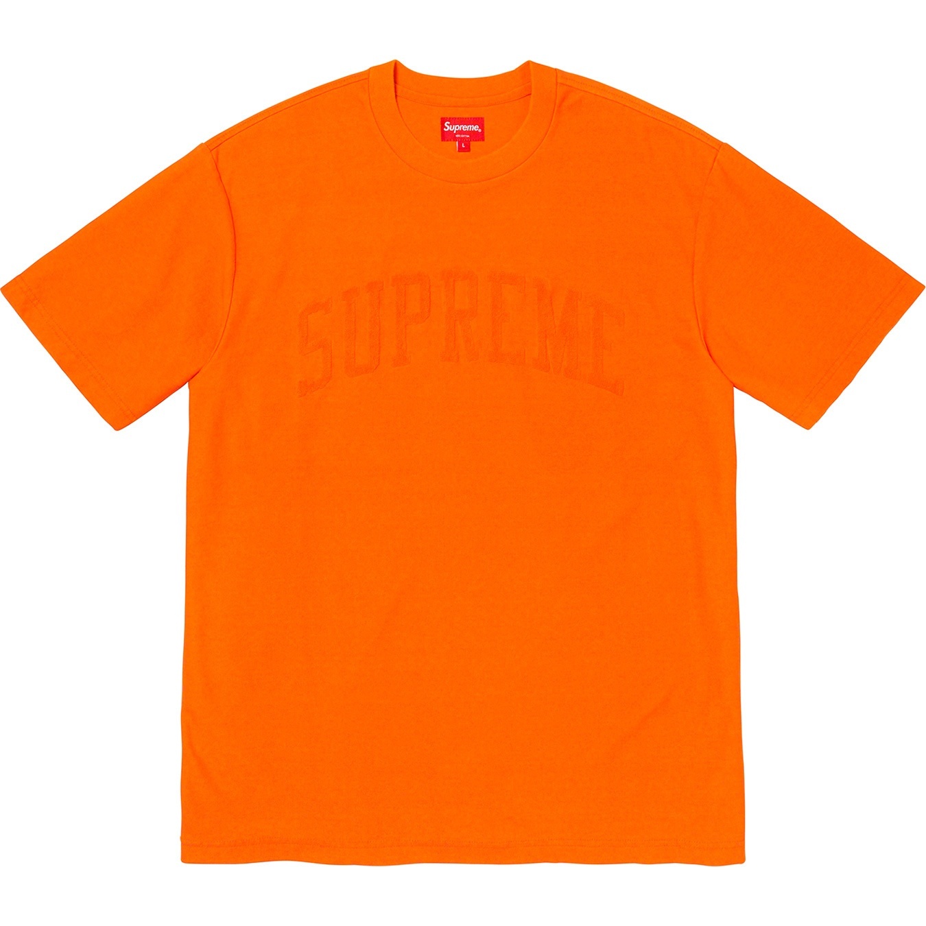 Chenille Arc Logo S/S Top view 7
